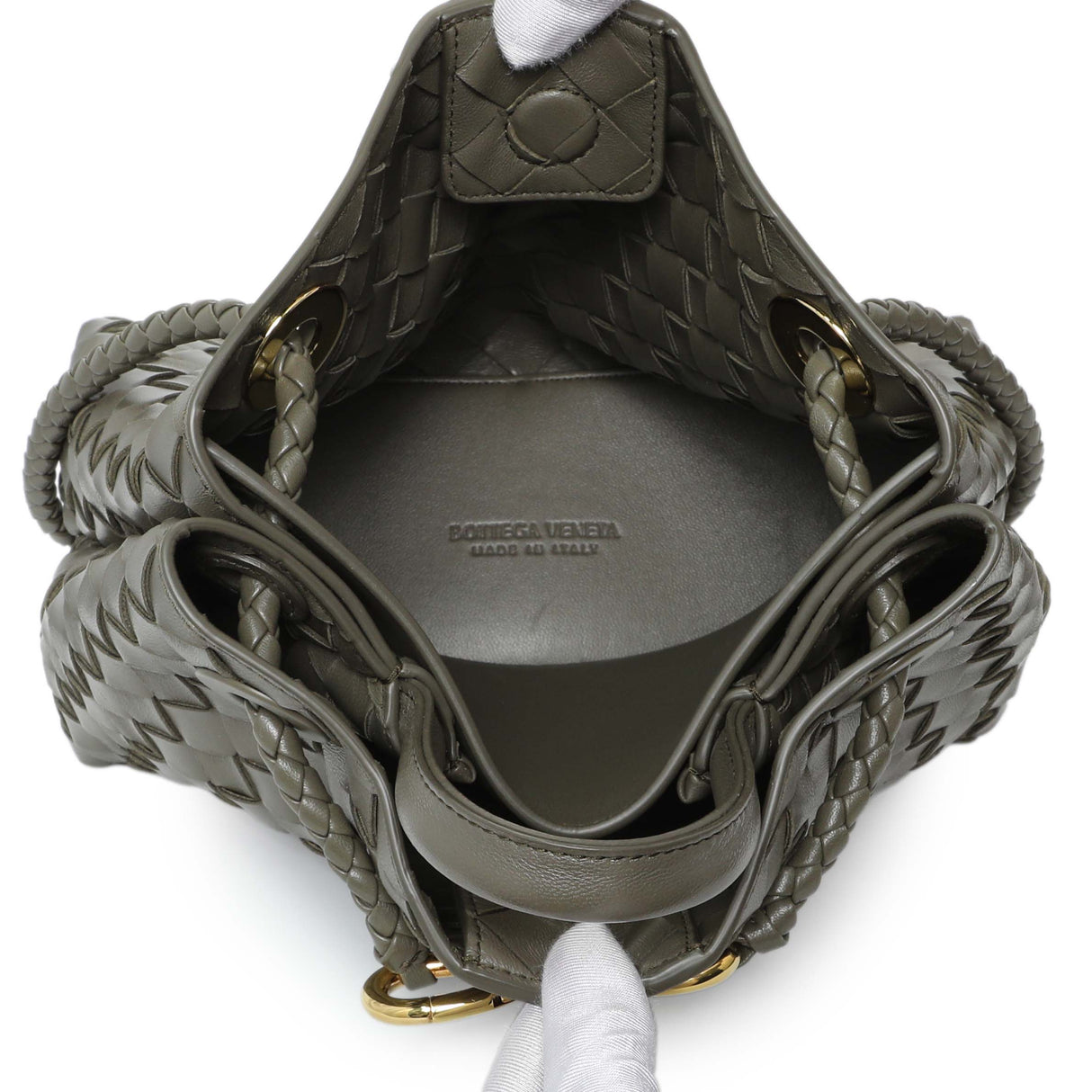 Bottega Veneta Pickle Intrecciato Small Andiamo Handbags Bottega Veneta
