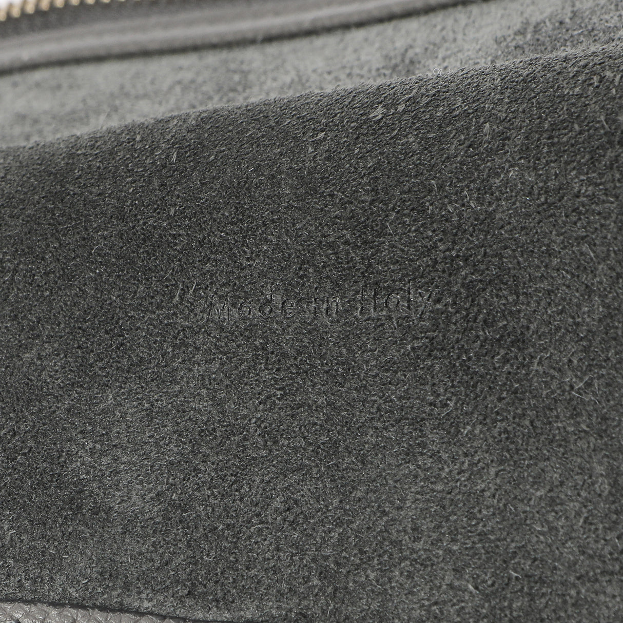 Celine Grey Grained Calfskin Mini Belt Bag