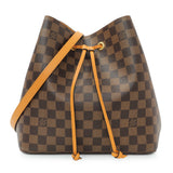 Louis Vuitton Safran Damier Ebene Neonoe MM Handbags Louis Vuitton