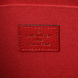 Louis Vuitton Red Monogram Empreinte Felicie Pochette Handbags Louis Vuitton