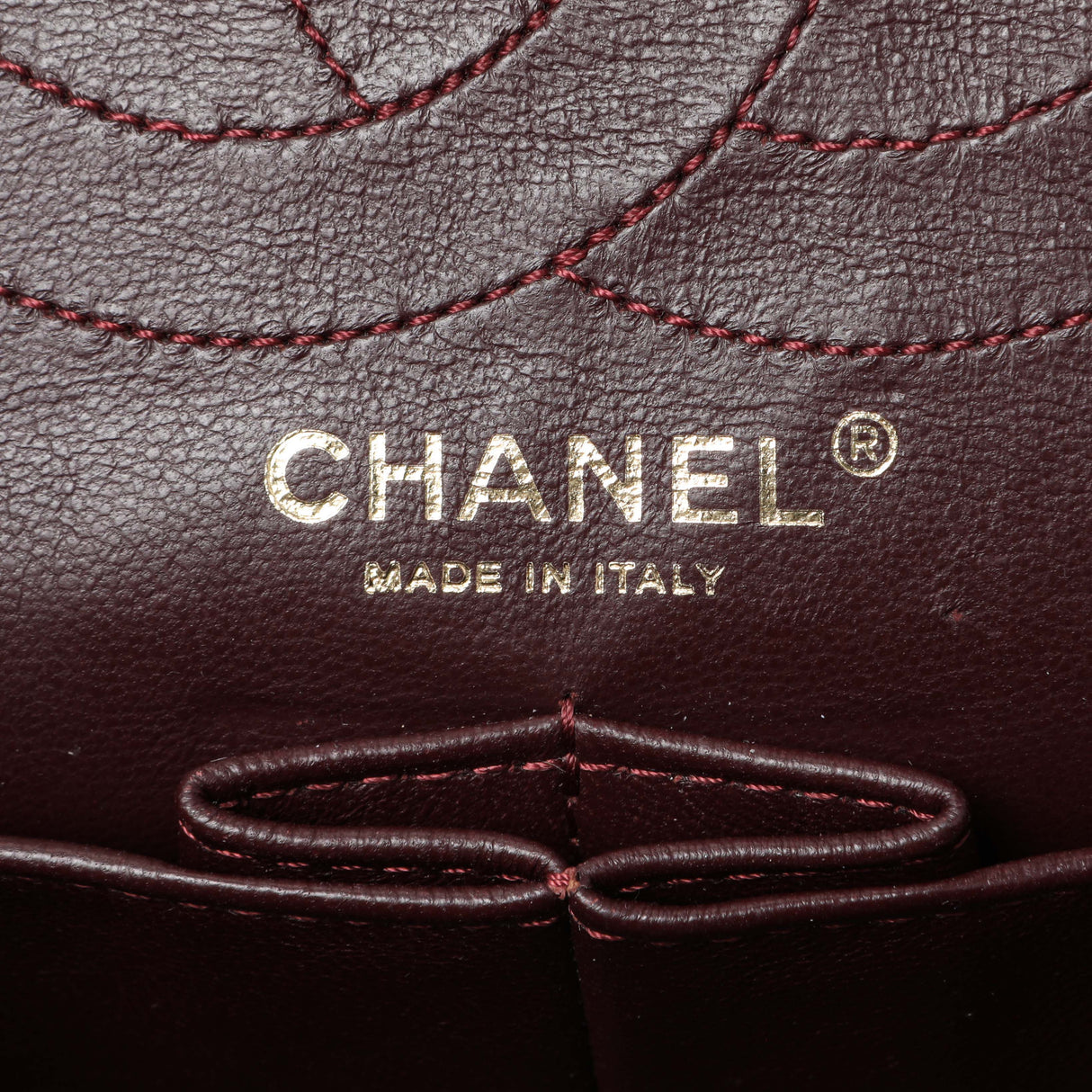 Chanel Black Aged Calfskin Quilted 2.55 Reissue 226 Flap Handbags Chanel