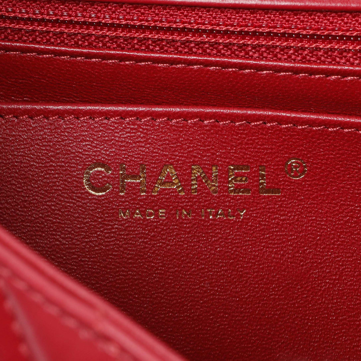 Chanel Dark Red Aged Calfskin Chevron Quilted 2.55 Reissue 224 Handbags Chanel