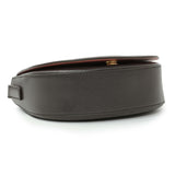 Salvatore Ferragamo Brown Calfskin Gancini Crossbody Handbags Salvatore Ferragamo