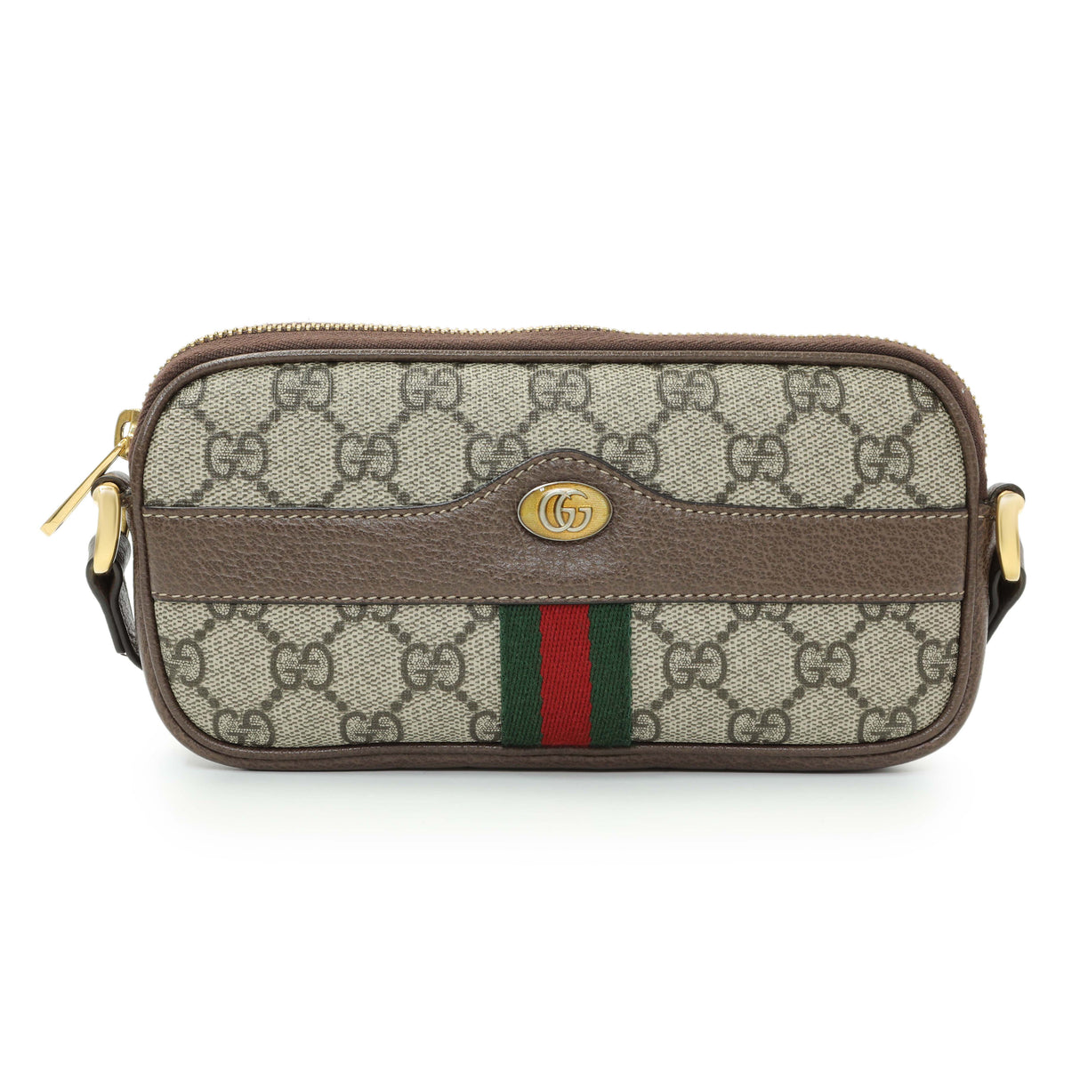 Gucci GG Supreme Monogram Web Mini Ophidia GG Bag Handbags Gucci