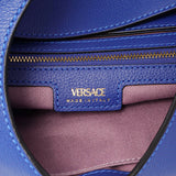 Versace Lapis Calfskin La Medusa Medium Hobo Crossbody