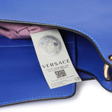 Versace Lapis Calfskin La Medusa Medium Hobo Crossbody