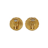 Chanel Gold CC Clip On Earrings Designer Jewellery Chanel