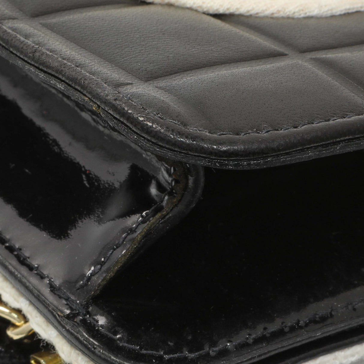 Chanel Tweed Lambskin Camellia Pearl Chain Flap Handbags Chanel