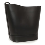 Celine Black Smooth Calfskin Triomphe Small Bucket Bag