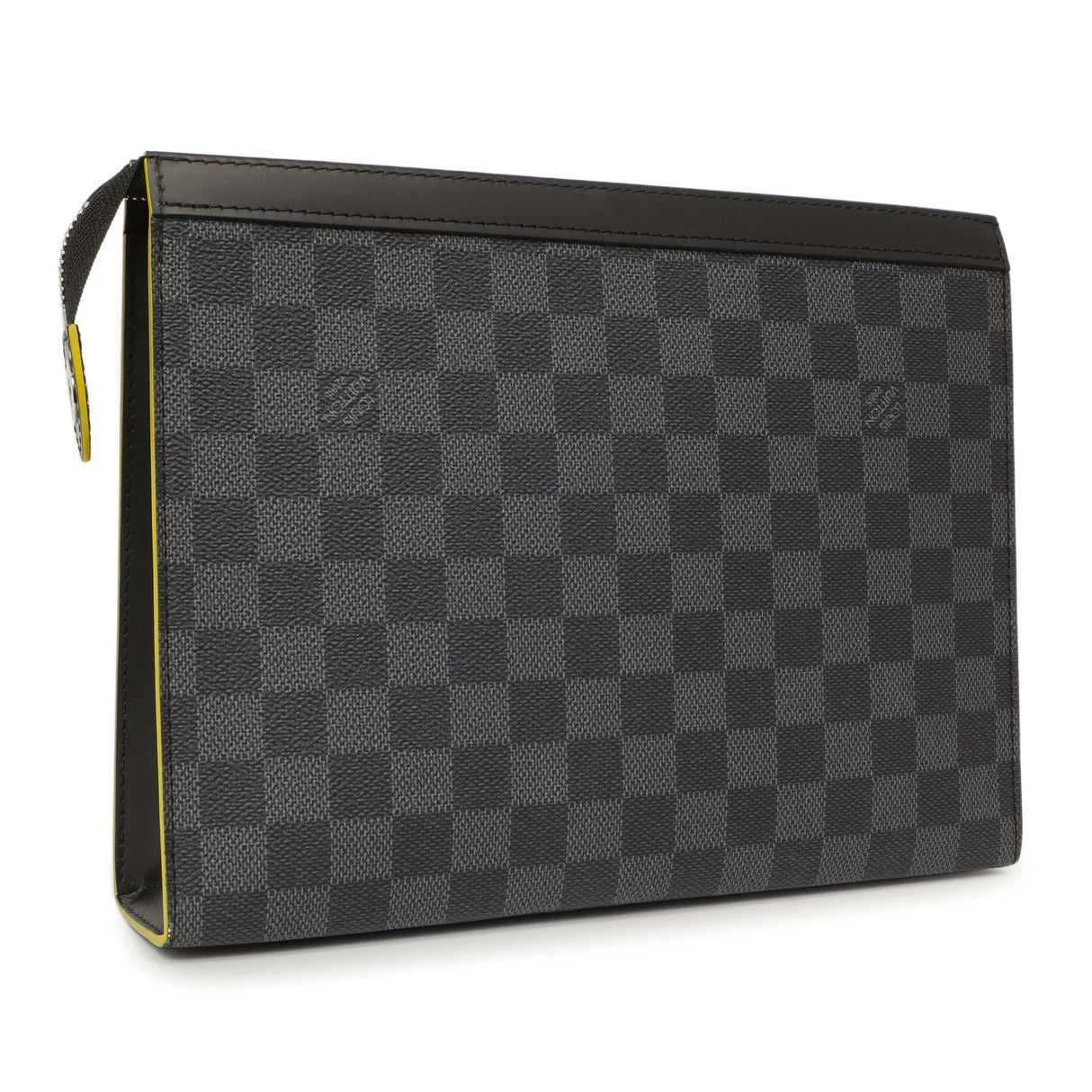 Louis Vuitton Yellow Damier Graphite Pochette Voyage MM