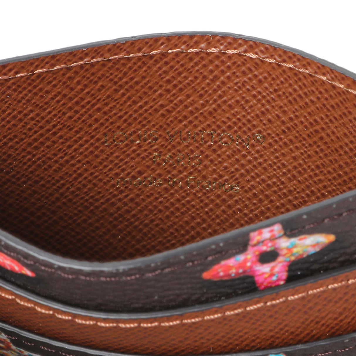 Louis Vuitton Monogram Chocolate Donut Double Cardholder Accessories Louis Vuitton