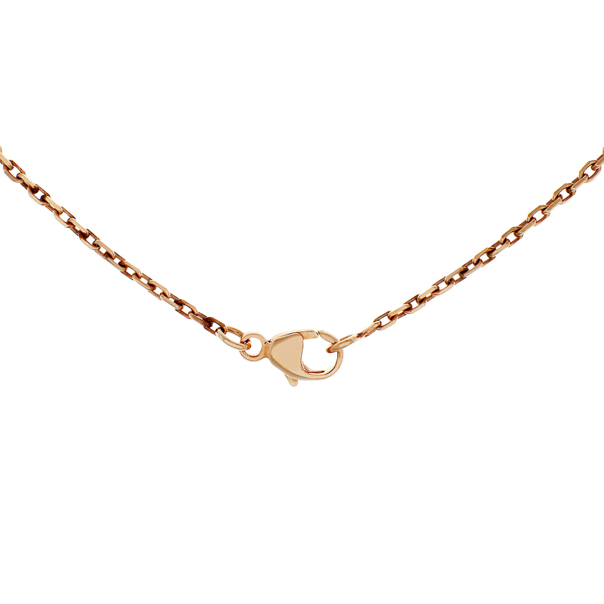 Hermes Rose Gold White Lacquer Mini Pop H Pendant Necklace Designer Jewellery Hermes