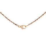 Hermes Rose Gold White Lacquer Mini Pop H Pendant Necklace Designer Jewellery Hermes