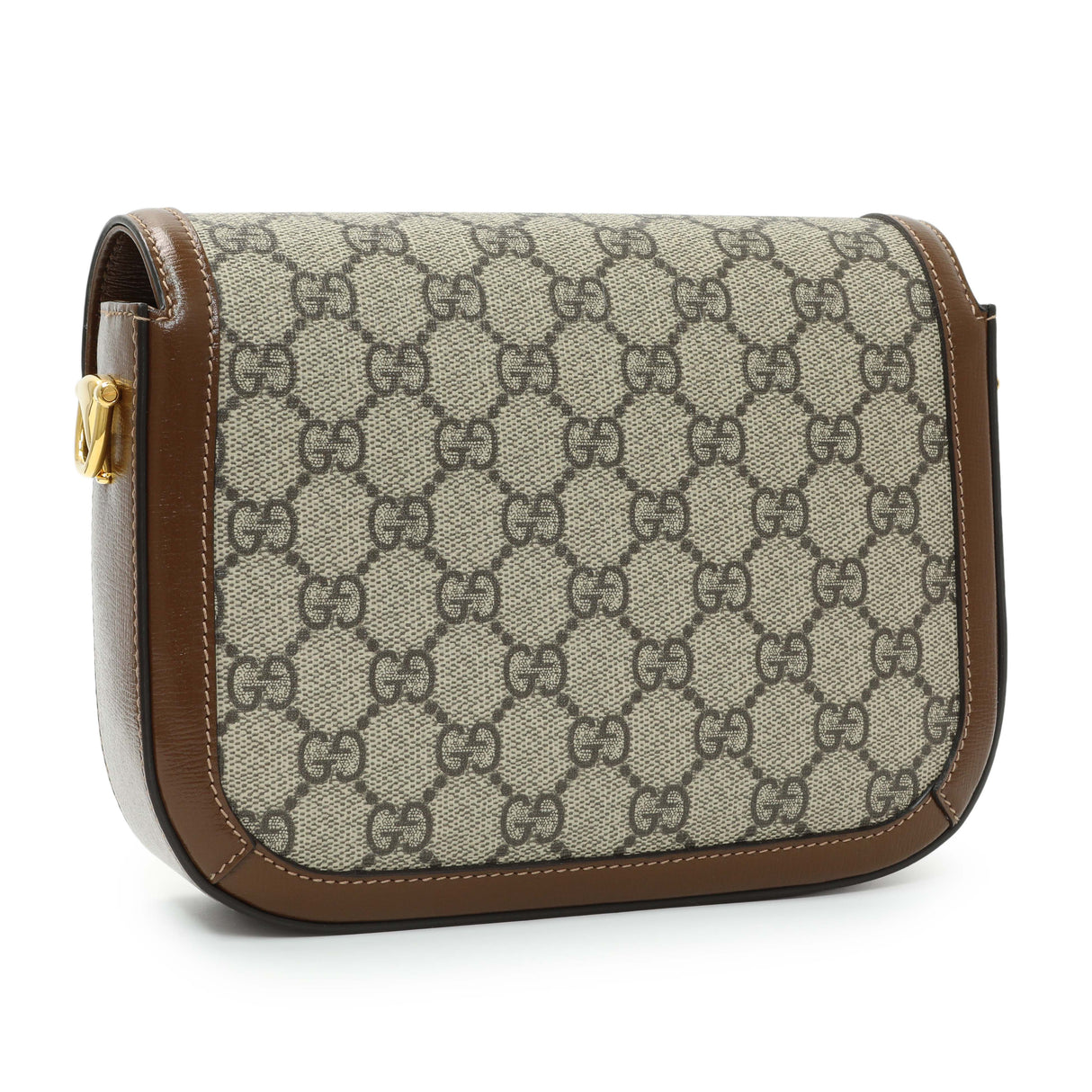 Gucci GG Supreme Monogram Web Mini Horsebit 1955 Shoulder Bag Handbags Gucci