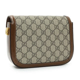 Gucci GG Supreme Monogram Web Mini Horsebit 1955 Shoulder Bag Handbags Gucci