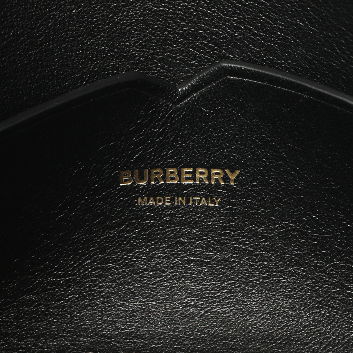 Burberry Black Crocodile Embossed Small Society Clutch