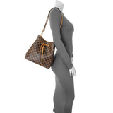Louis Vuitton Safran Damier Ebene Neonoe MM Handbags Louis Vuitton
