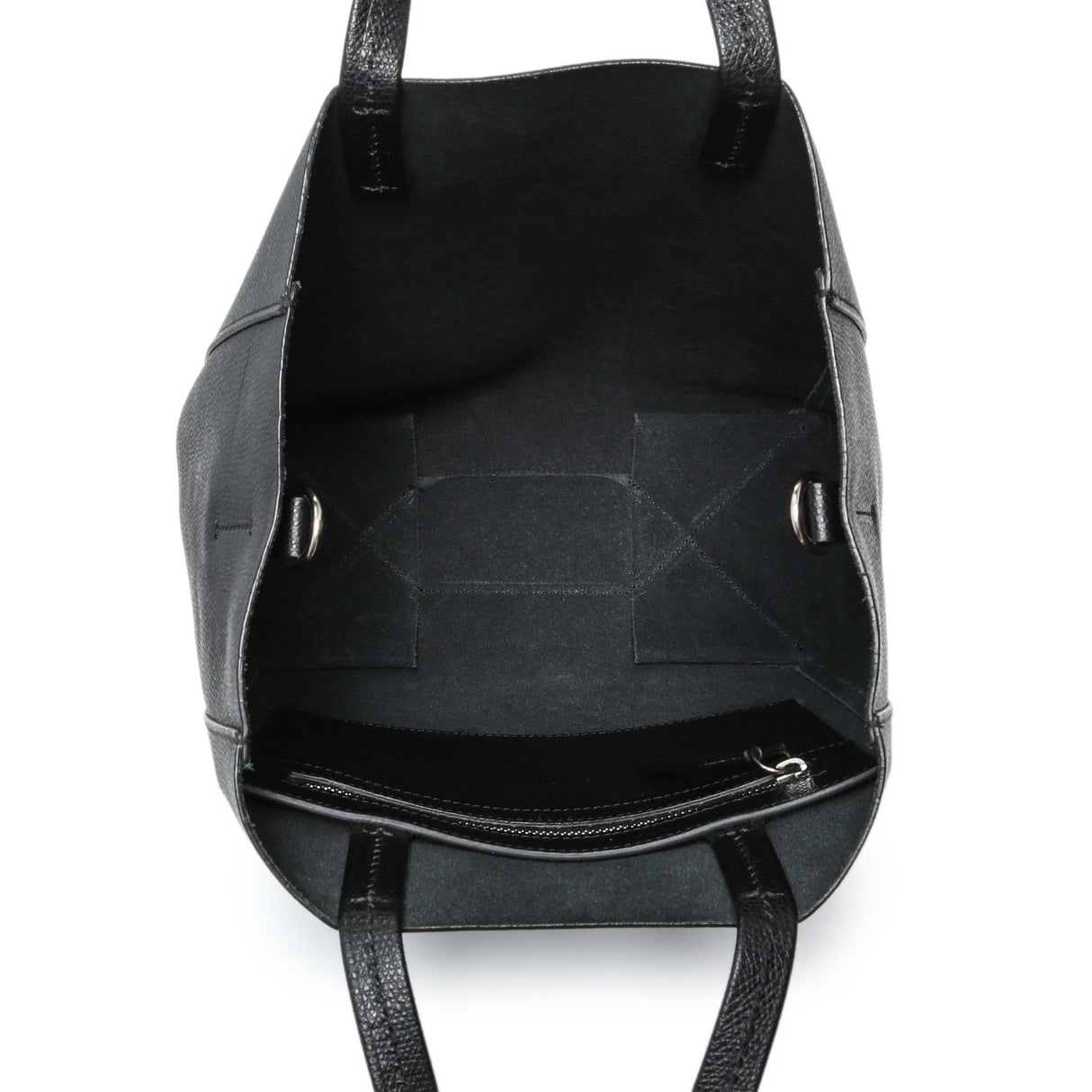 Celine Black Grained Calfskin Small Vertical Cabas Handbags Celine