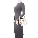 Louis Vuitton X Takashi Murakami White Monogram Multicolor All BB Handbags Louis Vuitton