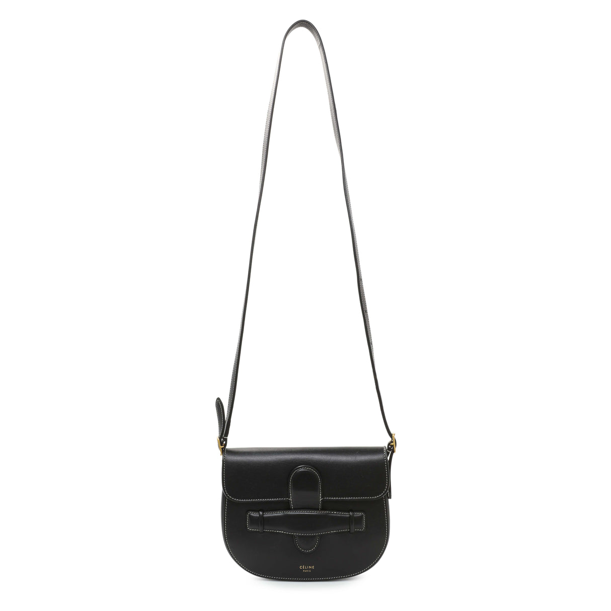 Celine Black Smooth Calfskin Mini Symmetrical Bag Handbags Celine