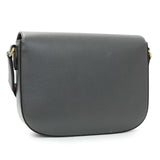 Gucci Grey Calfskin Large Horsebit 1955 Shoulder Bag Handbags Gucci
