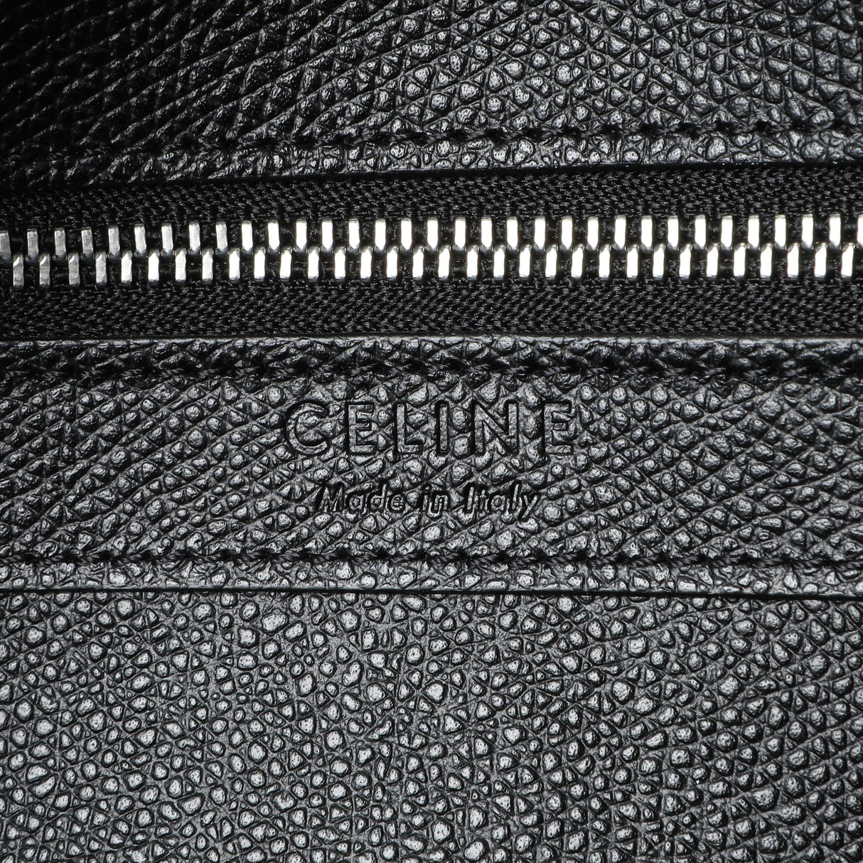 Celine Black Grained Calfskin Small Vertical Cabas Handbags Celine