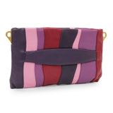 Prada Multicolor Nappa Stripes Clutch Handbags Prada