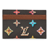 Louis Vuitton Monogram Chocolate Donut Double Cardholder Accessories Louis Vuitton
