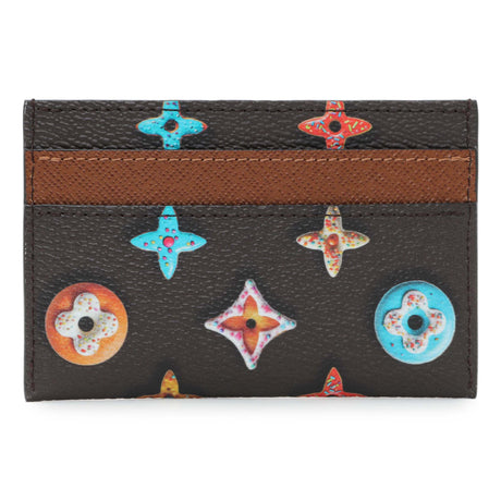 Louis Vuitton Monogram Chocolate Donut Double Cardholder Accessories Louis Vuitton