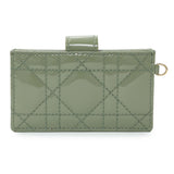 Christian Dior Patent Cannage Lady Dior 5-Gusset Card Holder Accessories Christian Dior