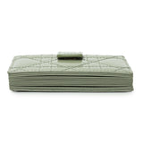 Christian Dior Patent Cannage Lady Dior 5-Gusset Card Holder Accessories Christian Dior