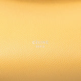 Celine Yellow Grained Calfskin Mini Belt Bag