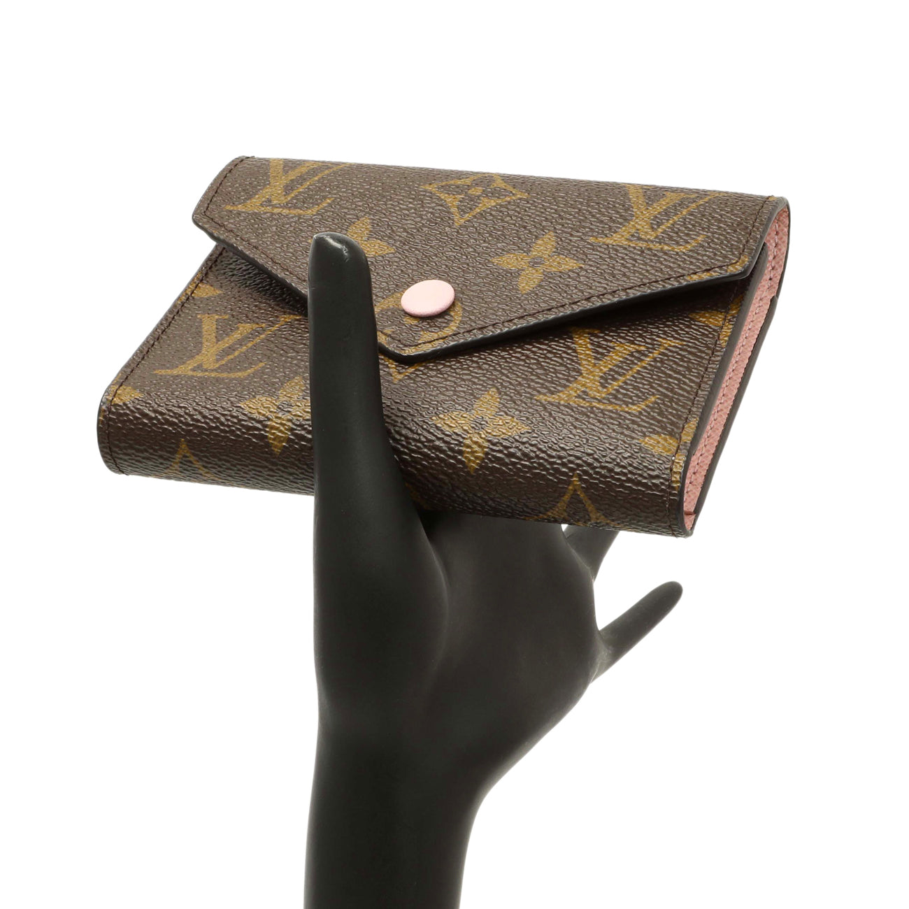 Louis Vuitton ポルトモネ ロザリローズ・バレリーヌ Louis Vuitton Rose Ballerine Monogram Victorine Wallet – Modaselle