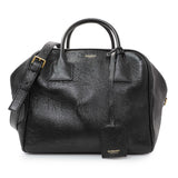 Burberry Black Patent Cube Bowling Bag Handbags Burberry