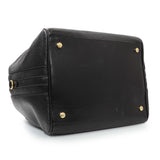 Burberry Black Patent Cube Bowling Bag Handbags Burberry