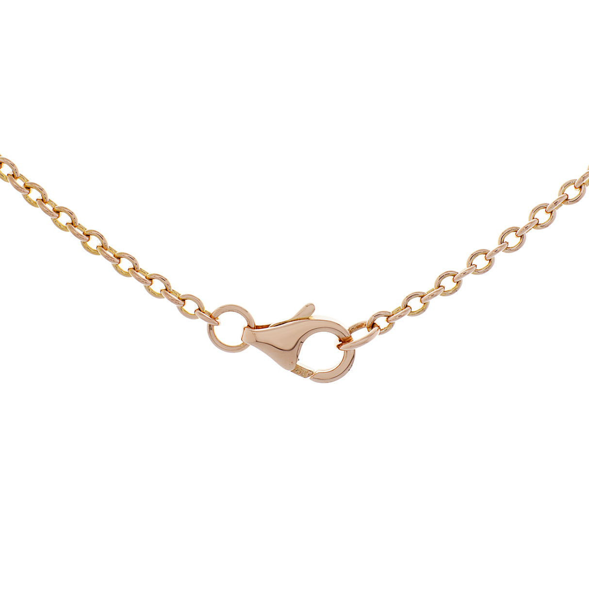 Cartier 18K Rose Gold Interlocking Love Necklace