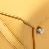 Celine Yellow Grained Calfskin Mini Belt Bag