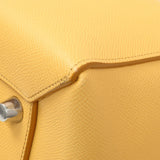 Celine Yellow Grained Calfskin Mini Belt Bag