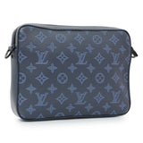 Louis Vuitton Navy Monogram Shadow Duo Messenger Handbags Louis Vuitton