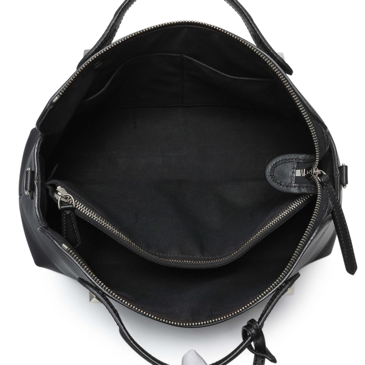 Fendi Black Vitello Dolce By The Way Boston Bag Handbags Fendi