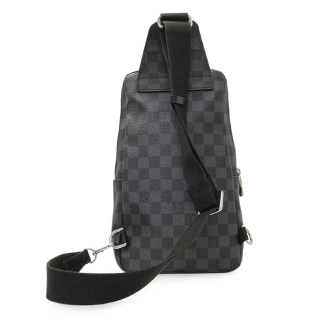 -temp- Louis Vuitton Damier Graphite Avenue Sling Handbags Louis Vuitton