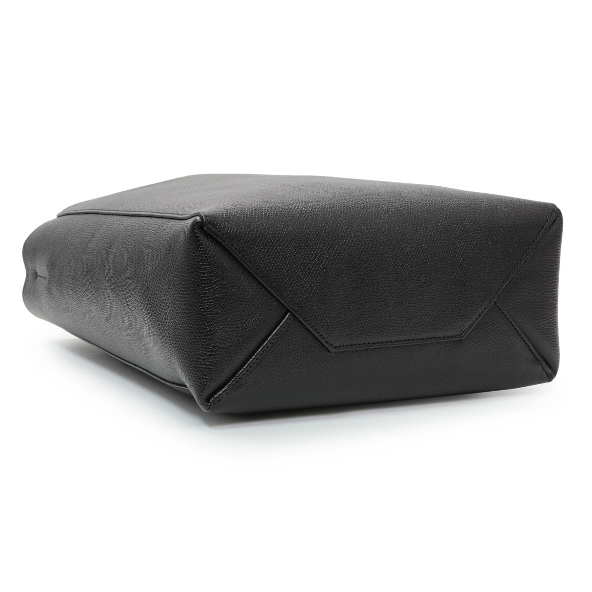 Celine Black Grained Calfskin Small Vertical Cabas Handbags Celine