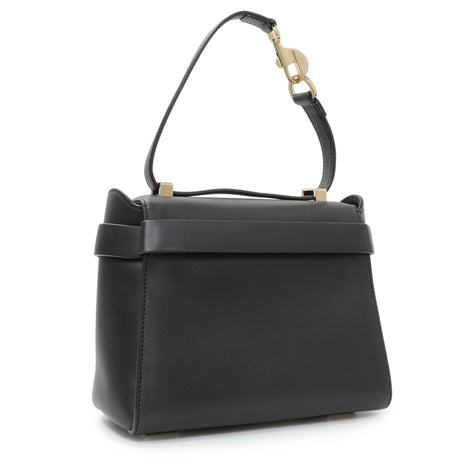 Chloe Black Calfskin Nacha Shoulder Bag Handbags Chloe
