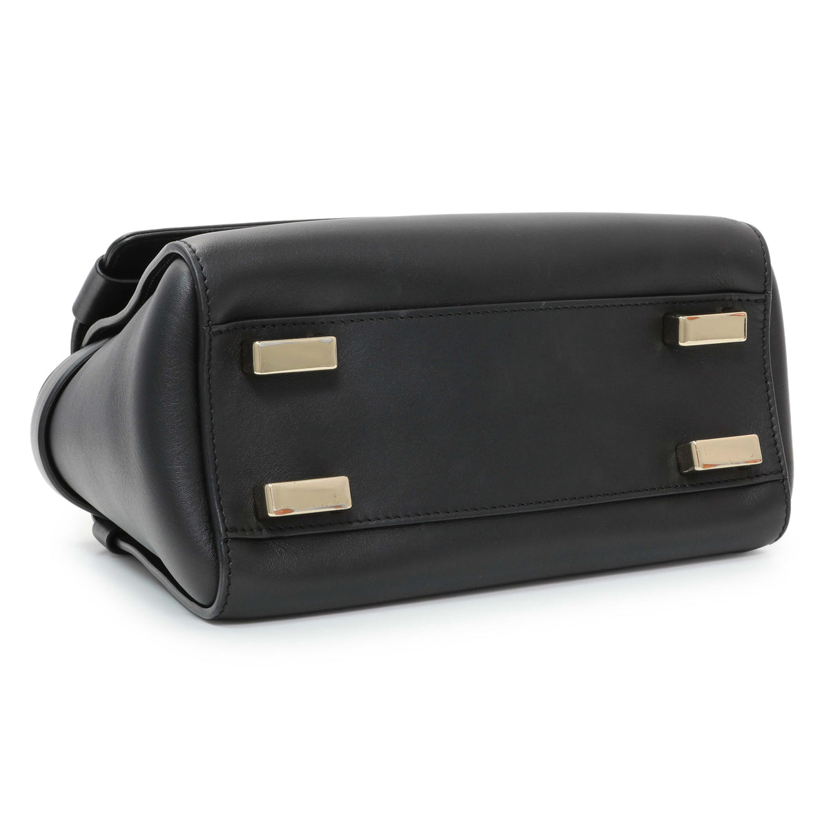 Chloe Black Calfskin Nacha Shoulder Bag Handbags Chloe
