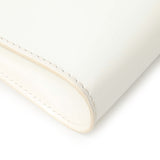 Christian Louboutin White Patent Vero Dodat Clutch