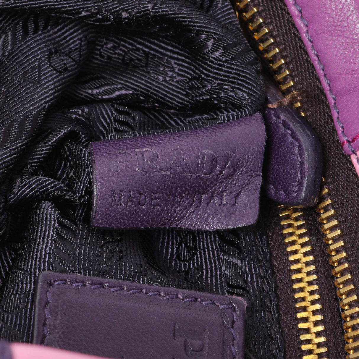 Prada Multicolor Nappa Stripes Clutch Handbags Prada