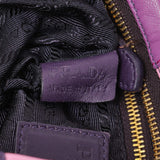 Prada Multicolor Nappa Stripes Clutch Handbags Prada