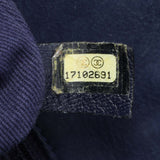 Chanel Blue Iridescent Calfskin Bubble Flap Handbags Chanel