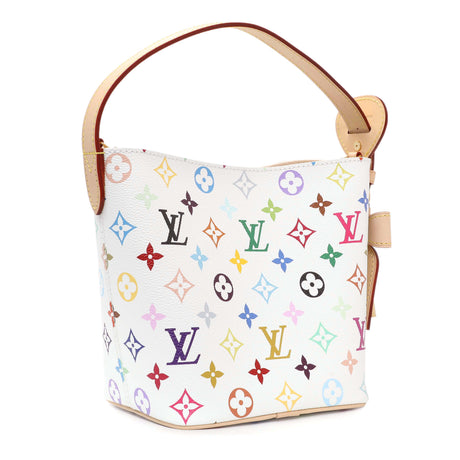Louis Vuitton X Takashi Murakami White Monogram Multicolor All BB Handbags Louis Vuitton