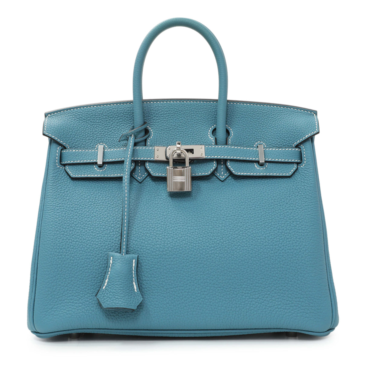 Hermes New Blue Jean Togo Birkin 25